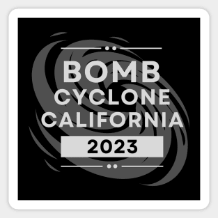 Bomb Cyclone - California 2023 Sticker